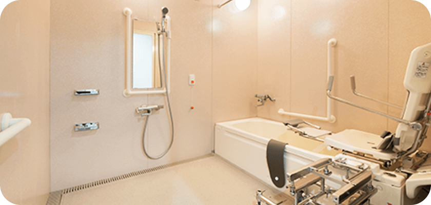 機械浴室の写真"