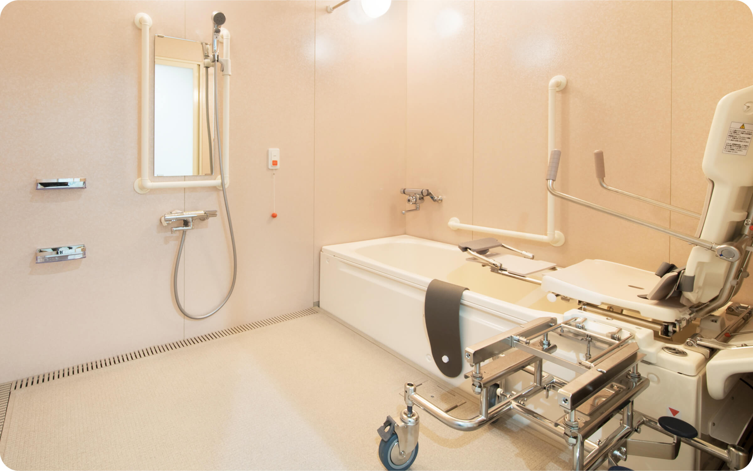 機械浴室の写真